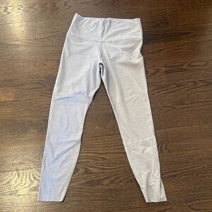 Nike womens Soft Gray Leggings dri fit